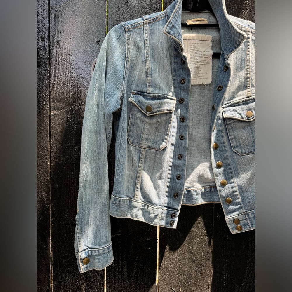 Current/Elliott Snap Jacket Size S - image 3